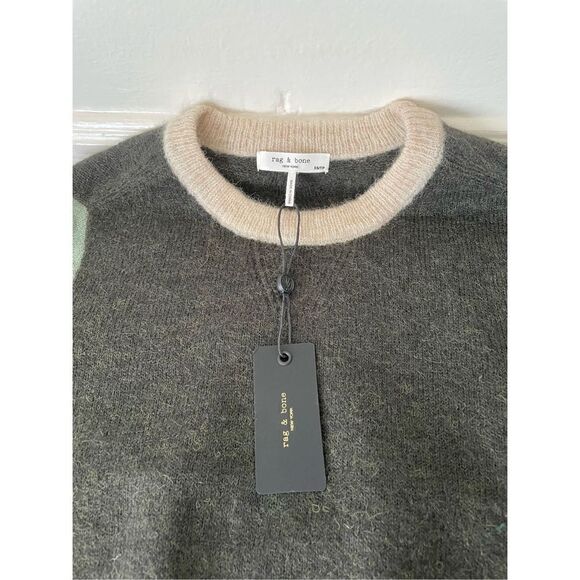 Rag&Bone  Women’s Lindsay crew neck alpaca sweater size XS, NWT - Picture 6 of 8